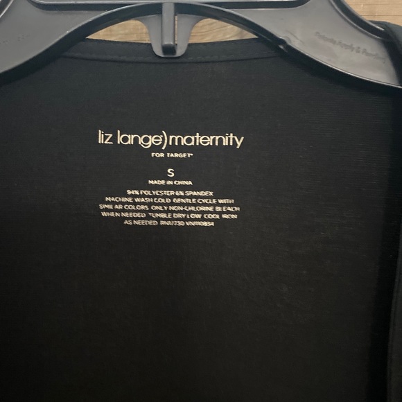 Liz Lange Maternity Wrap Dress Small - Picture 3 of 5